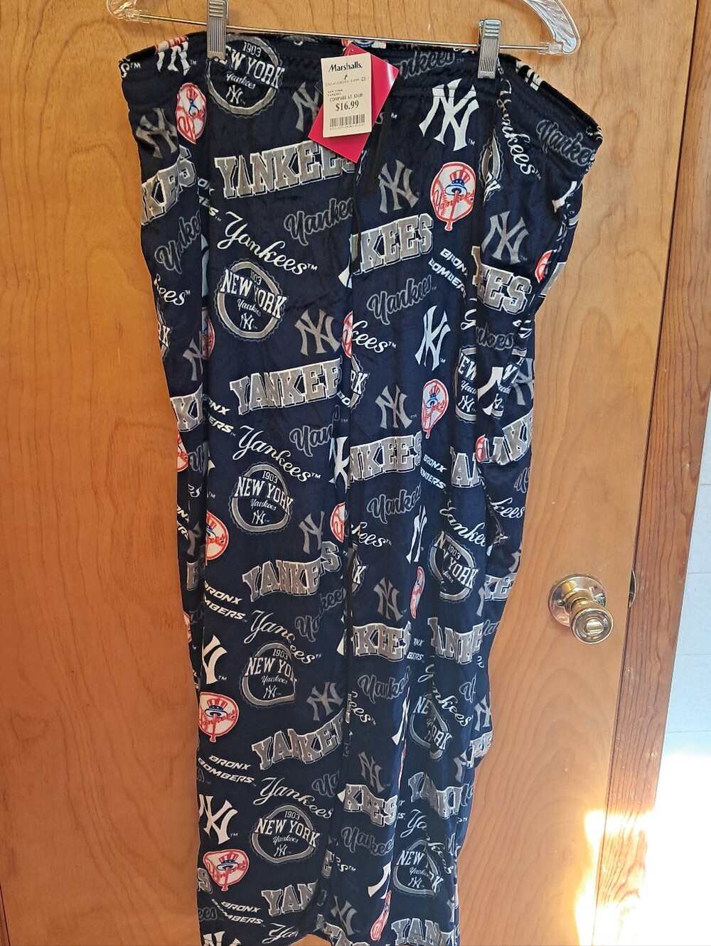 Men's 2XL New York Yankees Navy Pj Pants